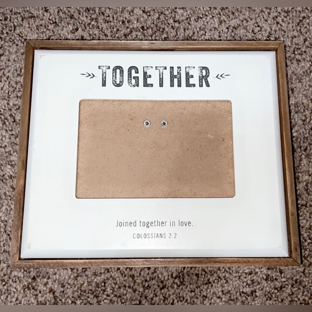 “Together” Picture Frame